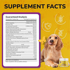 Turkey Tail Mushroom for Dogs - Dog Vitamins and Supplements - Prebiotics & Probiotics for Longevity, Immune Support & Digestion - with Chlorella, Dandelion Root, Vitamin E & More- 5.3 Oz