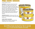 Weruva Classic Cat Food, Paw Lickin’ Chicken with Chicken Breast in Gravy, 3oz Can (Pack of 24)