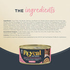 Reveal Entrées Natural Wet Cat Food Paté, Grain-Free with Added Vitamins & Minerals, Carrageenan-Free Protein, Tuna Fillet with Salmon Paté Recipe (24 x 2.47 oz Cans)
