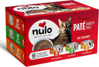 Nulo Variety Flavors Pate Wet Canned Cat Food, 5.5 Ounce (Pack of 24)