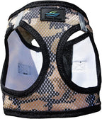 DOGGIE DESIGN American River Dog Harness Camouflage Collection - Brown Camo XS