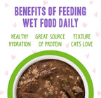 Weruva B.F.F. OMG - Best Feline Friend Oh My Gravy!, Tuna & Lamb Luv Ya with Tuna & Lamb in Gravy Cat Food, 3oz Pouch (Pack of 12)