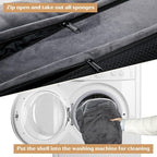 Comfort Expression Small Dog Beds Waterproof Orthopedic Foam Dog Sofa Beds for Small Dogs Comfy Pet Bed with Washable Removable Cover & Non-Slip Bottom(X-Small,Dark Grey)