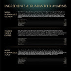 Sheba Perfect Portions Wet Cat Food Cuts in Gravy, with Sustainable Salmon, Tender Trout Entree, and with Sustainable Tuna, 2.6 oz. Twin-Pack Trays (24 Count, 48 Servings)