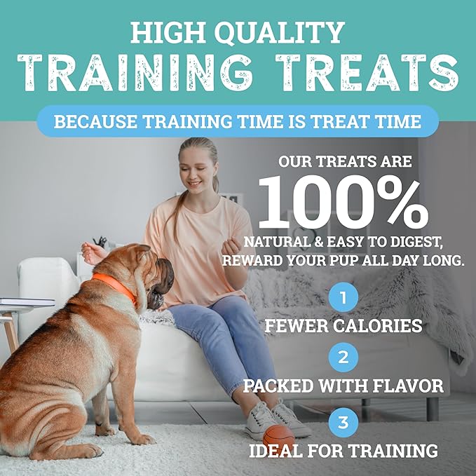 etta says! Sit Training Treats - All Natural Chicken Soft Treats for Dogs - Made in The USA - Soft & Chewy for Small, Medium & Large Dogs or Puppies