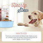 Side by Side Chicken & Lamb Stew, Warming Dog Food for All Breeds, Made of Whole Foods, Every Ingredient Has a Purpose, No Artificial Additives, Fillers, or Gums, Ready to Serve, 12.5 oz, 6 Pack