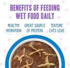 B.F.F. OMG - Best Feline Friend Oh My Gravy!, Tuna & Chicken Chase Me with Tuna & Chicken, 5.5oz Can (Pack of 8)