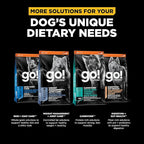 Go! Solutions Sensitivities Limited Ingredients, Grain-Free Dry Dog Food, Insect Recipe for Sensitive Stomach, 22 lb Bag