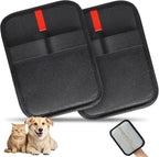 2 Pcs Static Pet Hair Removal Gloves, Reusable Electrostatic Pet Cat Dog Hair Remover Grooming Gloves Brush Tool for Couch, Furniture, Carpet, Car Seat