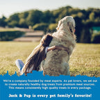 Jack&Pup 6-inch Pizzle Sticks for Dogs (3 Pack) All Natural Thick Bully Sticks for Dogs | Long Lasting Bully Sticks