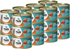 Nulo Salmon & Turkey Grain-Free Minced Wet Canned Cat Food, 3 Ounce (Pack of 24)