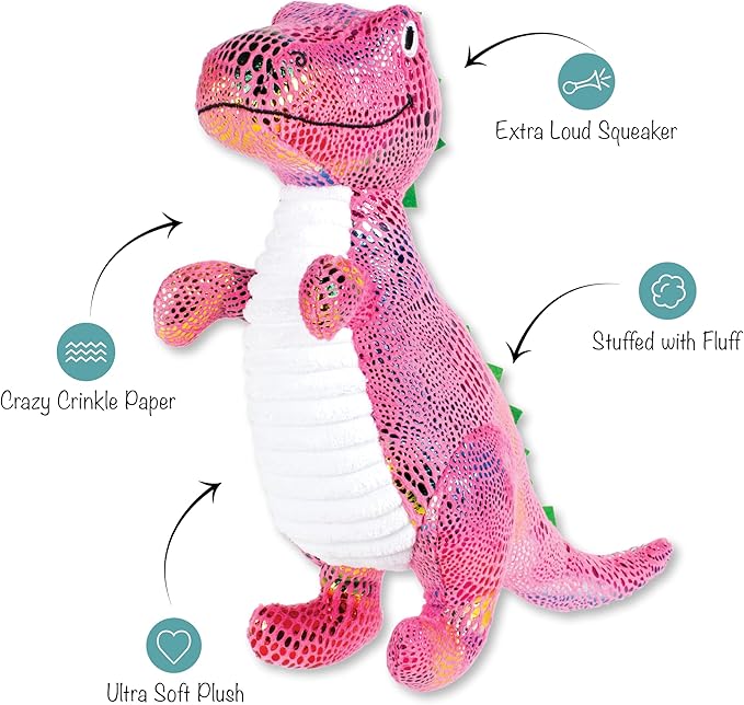 Fringe Studio Plush Dog Toy, Embrace Your Colors, Pet Shop Collection (314525)