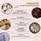 Natural Dog Company Skin Soother Balm for Irritation, Allergy & Itch Relief for Dogs, Hot Spot Treatment, Dog Moisturizer for Dry Skin, Healing Ointment, Coconut Oil & Vitamin E (0.15oz Travel Stick)