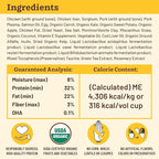 Primal Kibble in The Raw, Freeze Dried Dog Food, Puppy Recipe, Scoop & Serve, Made with Raw Protein, Whole Ingredient Nutrition, Crafted in The USA, Dry Dog Food 5.4 lb Bag
