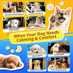 Hemp & Melatonin Calming Drops for Dogs – Day & Night Calming Treat for Anxiety Relief, Stress, Aggression, Separation, Relaxation & Sleep Aid, Bacon Flavor, 2 FL Oz