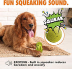 Max Fusion Made with Nike Grind, Arlee Weeble Treat Dispensing Dog Toy, Treat Dispenser, Durable Treat Toys for All Dogs, Natural Rubber Chew Toy, Medium, Red, 1 Count