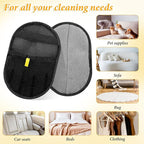 2 Pcs Pet Hair Removal Glove, Double Sided Grooming Gloves, Upgrade Electrostatic Pet Hair Remover, Reusable Pethair Remover Glove for Dogs and Cats Washing Beauty, Sofa, Bed Sheets, Clothes