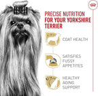 Royal Canin Breed Health Nutrition Yorkshire Terrier Adult Dry Dog Food, 10 lb Bag