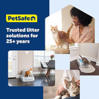 PetSafe Cat Litter Mat - Waterproof Litter Trapping Mat for Hygienic Clean Floors - Anti-Slip Double Layer Back - Cat-Friendly Texture for Sensitive Paws - Small