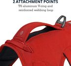 Ruffwear, Web Master, Multi-Use Support Dog Harness, Hiking and Trail Running, Service and Working, Everyday Wear, Red Sumac, Medium
