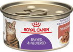 Royal Canin Feline Health Nutrition Spayed/Neutered Adult Thin Slices in Gravy Cat Food, 3 oz (Pack of 24)
