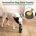 Interactive Dog Toys for Aggressive Chewers, Long-Lasting Frozen Dogs Treat Holder to Keep Them Busy, Indestructible Dog Enrichment Toys - Reduce Anxiety, Safe for Large/Medium Breed