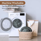 JOLLYVOGUE Calming Dog & Cat Bed for Small Dogs, Anti-Anxiety Donut Cuddler Cozy Soft Round Bed with Anti-Slip Bottom, Fluffy Faux Fur Plush Cushion Beds for Small Medium Dogs (23")