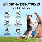 Northwest Naturals Raw Rewards Freeze-Dried Chicken Breast Treats for Dogs and Cats - Bite-Sized Pieces - Healthy, 1 Ingredient, Human Grade Pet Food, All Natural - 3 Oz