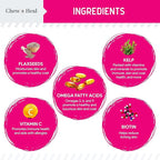 Omega 3 Powder for Dogs - 5.4 oz of Dog Powder Supplement for Skin and Coat - Made with Omega 3, 6, and 9 Fatty Acids, Biotin, and Vitamin C - Made in The USA