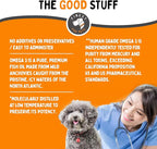 Omega 3 Fish Oil for Dogs - Finest For Pets Soft Gels for Skin & Coat, Itching, Shedding, Joints & Immune Health - 100% Pure Omega Fish Oil with EPA & DHA. Ideal for Medium to Large Dogs (180 ct)