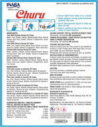 INABA Churu Cat Treats, Lickable, Squeezable Creamy Purée Cat Treat with Green Tea Extract & Taurine, 0.5 Ounces Each Tube, 20 Tubes, Seafood Variety