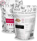 WOOF Lamb Green Tripe Freeze Dried Raw Dog Treats with Added New Zealand Green Mussel - High Protein, Natural, Limited Ingredient Topper or Treat 1.76 oz