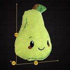 Bite Force -Durable & Strong Dog Toy Mr. Pear with Squeaker, Kevlar-Reinforced for Aggressive Chewers for Small Medium Large Dogs - Green.