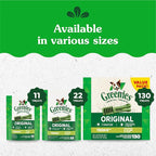 Greenies Original Teenie Dental Dog Treats, (4) 65 ct Packs (260 Treats)