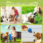 Dog Squeaky Toy Set – 4-Pack Durable Plush Duck, Pheasant, Goose for Small and Medium Dogs – Soft Bird Chew Toys with Crinkle Sound for Puppy Play, Interactive Training