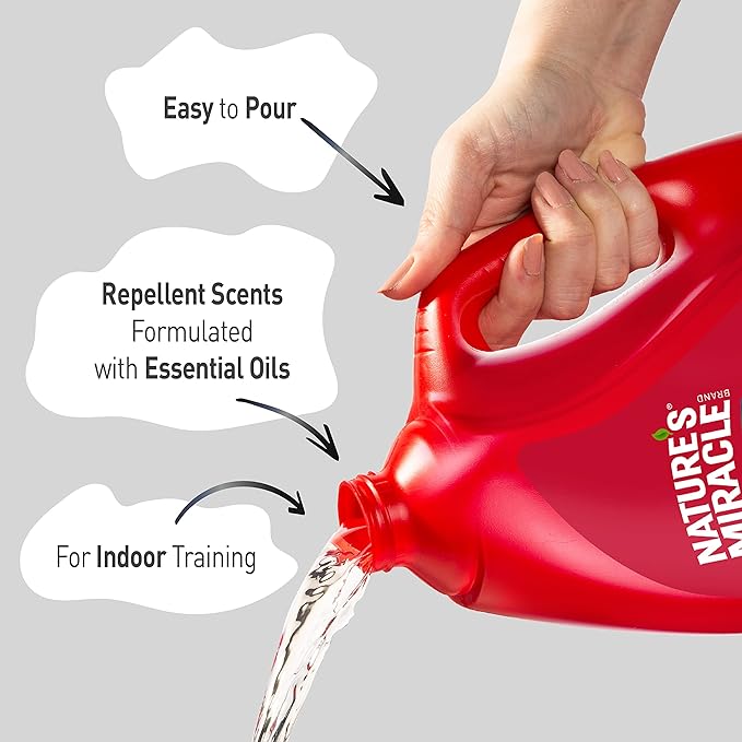 Nature's Miracle Advanced Platinum No More Spraying, 128 Ounces, Helps Discourage Repetitive Cat Spraying