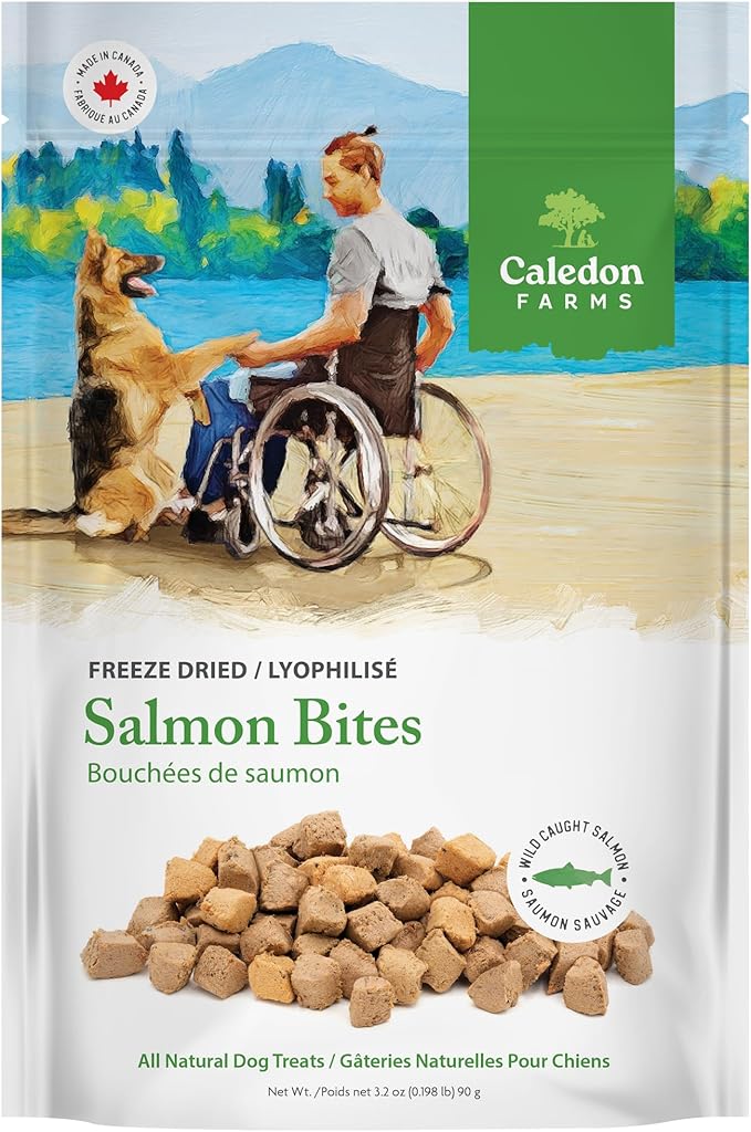 Caledon Farms Freeze Dried Bites - Salmon 90G/3.2OZ