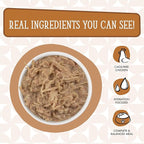 Weruva Cats in The Kitchen, Fowl Ball with Chicken & Turkey Au Jus Cat Food, 6oz Can (Pack of 24)