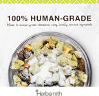 Herbsmith Smiling Dog Kibble Seasoning – Freeze Dried Cheese Food Topper - Smoked Gouda – All Natural, Human-Grade Topper for Dogs - 6 oz