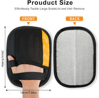 2 Pack Electrostatic Pet Hair Removal Gloves, 2025 New Upgrade Magic Brush Pet Hair Remover Tool, Washable Reusable Cats and Dogs Grooming Gloves for Laundry, Couch, Car Seat, Furniture