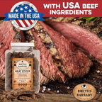 BRUTUS & BARNABY Dehydrated Lung Dog & Cat Treats, 10oz – USA Organ Meat Stick (Beef & Turkey Lung, Liver), High Protein Pet Snack