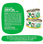 Weruva B.F.F. Play - Best Feline Friend Paté Lovers, Aw Yeah!, Chicken & Lamb Laugh Out Loud with Chicken & Lamb, 2.8oz Can (Pack of 12)