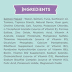 LOVE, NALA - Natural Adult Cat Wet Food - FLAKED Salmon in Broth - Grain Free, Non-GMO, Lean Protein with Omega 3, Added Minerals & Vitamins - 12 Pack, 2.4 lbs.