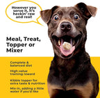 Chonky Chicken - Freeze Dried Raw Dog Food, Complete Meal, Real Cuts of Chicken for Training, Meal Topper, High Protein, 21g Per Cup, Made in The USA, 8oz Bag