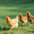 16.4 FT x 15.7 in Roll Mesh Fence, Versatile Green Plastic Fencing & Netting, Cuttable Animal Wire Mesh Fence, Durable Tree Trunk Protector, Suitable for Cat Dog Rabbit Barrier and Plant Protectors