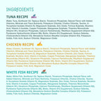 LOVE, NALA - Single Protein Flaked Wet Cat Food Variety Pack - Chicken, Tuna & White Fish - Natural, Hydration Broth, Grain-Free, Human-Grade Protein, Non-GMO, No Gums, No Carrageenan-2.8 oz,12 Cans