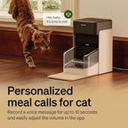 PETLIBRO RFID Automatic Cat Feeder for 2 Cats, Collar Tag Activated Personal Meal, 5G&2.4G Wi-Fi Programmable Food Dispenser for Multiple Cats with Different Diets