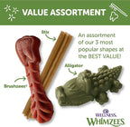 Wellness WHIMZEES Value Box Dog Dental Treats, Natural Chews, Small Size, (89 Count)