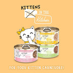 Weruva Cats in The Kitchen Kitten, Kitten Zoomies Variety Pack, 3oz Can (Pack of 12)