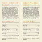 ACANA Chunks in Broth Wet Cat Food Variety Pack: Salmon & Chicken + Chicken & Tuna Recipes 3oz Cans (12 Count, 6 of Each)